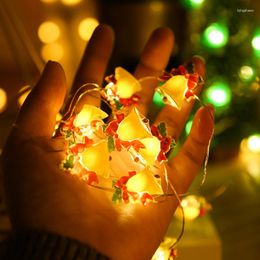 Strings Christmas Light Outdoor Garden Decor Fairy LED Copper Wire String Lights Year Indoor Room Xmas Tree Wedding Party Decoration
