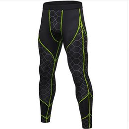 training pants jogging pants men GYM Leggings Compression Underwear Homme Fitness Trousers Sport Long Pants Black Running Pant214O
