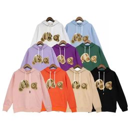 Tasarımcı Erkekler Hoodie Hoodies Sweatshirts Erkek Kadınlar Hoodied Pullover Top Spring Palganel Sweatshirt Erkek Moda Ayı Baskı Sokak Giysesi