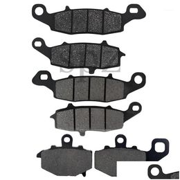 Motorcycle Brakes Front And Rear Brake Pads For Kle 650 Kle650 Versys 2007-2013 Er6F Er-6F Er6N Er-6N 2006-2013 Z750 Z750S Zr750 04-07 Dhihc