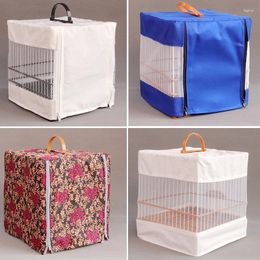 Other Bird Supplies Birds Cover The Plastic Steel Square Cage Cloth Accessories Clothes Embroidered Eyes Yellow Top Chi