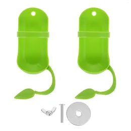 Other Bird Supplies 2 Pcs Food Box Fruit Toys Feeding Tool Cuttlefish Parrot Stand Plastic Parrots