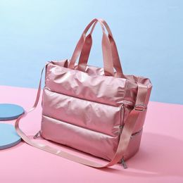 Duffel Bags Fashion Travel Bag Sports Yoga Female Gym Fitness Handbags And Purses Shoulder For Women High Quality Handbag