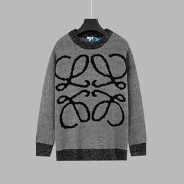 2024 New Europe Women and Mens Designer Sweaters Retro Classic Luxury Sweatshirt Men Arm Letter Embroidery Round Neck Comfortable High-quality Jumper062