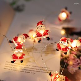 Strings Festoon LED Light String Fairy Christmas Tree Holiday Garland Lamp Battery Power Wedding Party Indoor Home Decoration Navidad