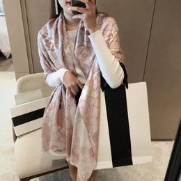 2021 Woman four seasons Wraps High fashion letter printing Designer long Shawl luxury Classic star style soft scarves 8 color315C