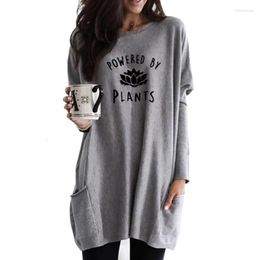 Women's Hoodies Autumn And Winter Fashion Plant Printing Long Sleeve Casual Sports Shirt Kawaii Top Versatile