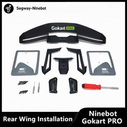 Original Electric Scooter Rear Wing Installation Kit for Ninebot Gokart PRO Refit Self Balance Scooter Accessories Spare Parts2190