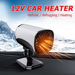 Home Heaters Car Heater Defroster 12V/24V 130W Mini Electric Heater 2 IN 1 Cooling Heating Fan Auto Windshield Defogging Demister Defroster HKD230914