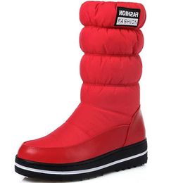 Boots Elastic sleeve snow boots large womens medium heel letters space cotton hx-90 230830