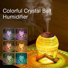 Humidifiers Shining Planet Air Humidifier 350ml USB Ultra Sonic Humidifier Home Desktop Aroma diffuser Portable Mister Holiday Gift L230914