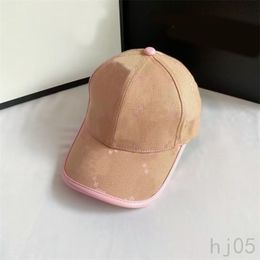 Summer hat designer baseball caps for men luxury adjustable street fitted fashion sports casquette embroidery letter snapback hat pink green yellow