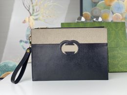 Mens womens designer clutch bag luxurys Ophidia handbag classic double letter mark purse high-quality man woman unisex fashion makeup bags with Original box