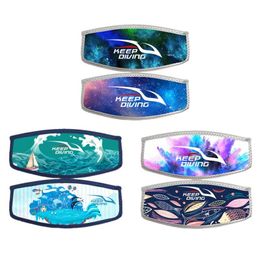 Diving Masks Scuba Oceanarium Waterproof Mask Strap Cover Underwater Snorkelling Long Hair Wrapper Protector Band223q