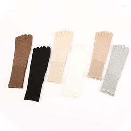 Women Socks 2pairs/Yoga Autumn And Winter Pure Cotton Long Toe Split Short Women's