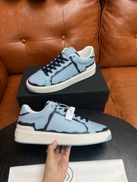 Luxury Brand 23S/S B-Skate Sneakers Shoes Suede Leather Grey Black White Low Top Trainers Rubber Sole Jogging Walking Runners EU38-45