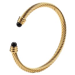 Designer Fashion Jewellery Twisted X Bracelet Gold Charm Sliver 925 Sterling Silver Bracelets Braided Cross Bangle