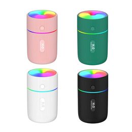 Portabe 220ml USB Mini Air Humidifier with Colorful LED Light Maker Fogger Dropship