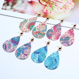 Dangle Earrings Fashion Ornate Wire Drop Bohemian Rattan Hand Knitting Exquisite Women's Wedding Engagement Ornament Jewelry