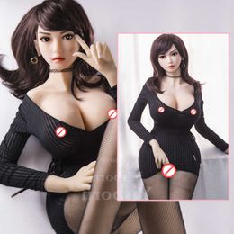 155cm-35kg Sex Doll with Real Silicone Skeleton Lifelike Masturbator Vagina Love Doll Realistic Anime Sex Adult Doll Silicone Vagina Anal