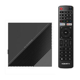 YOKATV IPX1 Amlogic S905Y4 2 ГБ 16 ГБ Android TV Box 2,4/5G двойной WIFI BT5.1 Android 11 ATV Smart Set Top Box OTA обновление