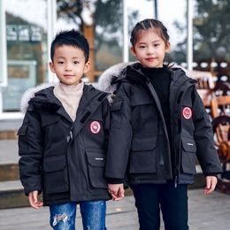 Parkas free ship canda goode kids winter coats kids coat designer kids jacket designer kid designer clothe girl boy kid christmas gift yo