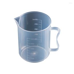 Measuring Tools 500ml Plastic Cup Premium Clear Graduated Pour Spout Without Handle Kitchen Tool