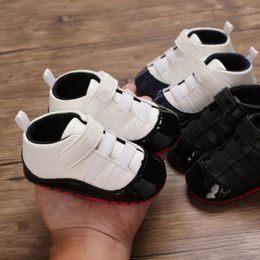 First Walkers Baby Shoes Boys Basketball Theme Sports Born Walking Sneakers For Birthday Christening 0-18 Months