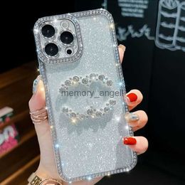 Cell Phone Cases Luxury Cases Designer Phonecase Glint Rhinestone Mobile Phone Case For IPhone 14 Pro Max 13P 12 11 XR Retro Shockproof Cover Shell HKD230914