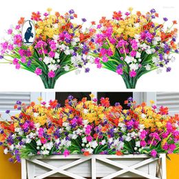 Decorative Flowers Fake Plants Artificial Decorations Plastic Plant Bouquet Pography Props Indoor Spring Grass Flower