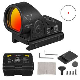 SRO Red Dot Reflex Sight Scope for Hunting Tactical Red Dot Sight with Clock Mount