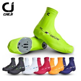 Windproof Cycling Shoes Cover Men Women Spring Autumn Touring Bike Overshoes MTB Bicycle Shoe Cover Cycling Zippered OverShoes297O