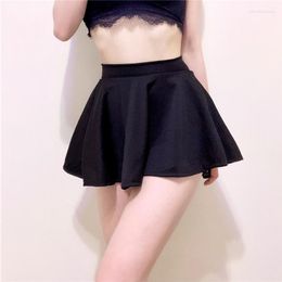 Skirts Women A-line Skirt Woman Korean Street High Waist Pleated Mini Japanese School Uniform Female Show Leg Length