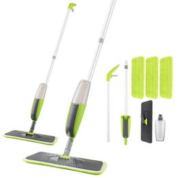 VIP Spray Mop Broom Set Magic Mop Wooden Floor Flat Mops Home Cleaning Tool Household with Reusable Microfiber Pads Lazy1806