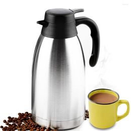 Water Bottles Stainless Steel Thermal Coffee Carafe Triple Wall Vacuum Insulated 12 Hours Heat Retention/24 Cold Retention Tea