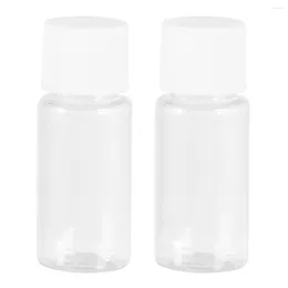 Storage Bottles 25 Pcs Mini Plastic Sample Dispenser Lotion Soap Shower Gel Container Travel