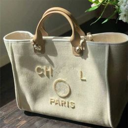 Cheap 80% Off Classic Women's Luxury Hand Canvas Beach Bag Tote Handbags Large Backpacks Capacity Small Chain Packs Big Crossbody MBLO code 561