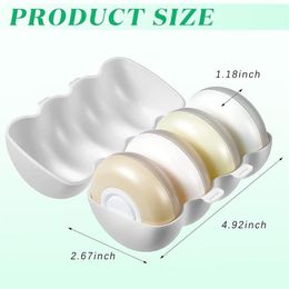 Storage Bottles 2 Set Travel Pods Collapsible Round Liquid Lotion For Portable Shampoo Soap Container Box Dispenser Push Type257O