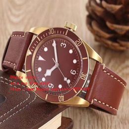 latest version 6 color watches 79200B KW DIVE watch 41 5mm Leather bracelet High quality Mechanical automatic Men's watc191y