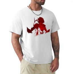 Men's Polos Battle Of Caelid:General Radahn Vs Malenia T-Shirt Summer Clothes Anime For A Boy T Shirts Men