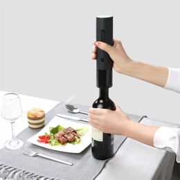 Original Xiaomi Youpin Huohou Automatic Red Wine Bottle Opener Electric Corkscrew Foil Cutter Cork Out Tool For Smart Home Kit 300213C