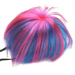 Dog Apparel High-quality Wig Eye-catching Pet Wigs For Halloween Festivals Adjustable Washable Reusable Cat Funny Dogs