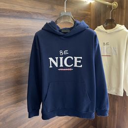 Designer Luxury Winter fashion Street cotton sports pullovers go out breathable and loose for men and women BE letter patterned casual hoodie High Street