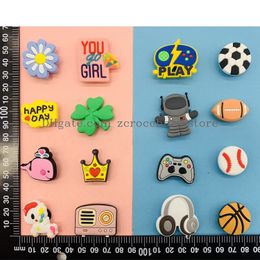 Shoe Parts Accessories Pvc Different Shaped Charms Including Letters Numbers For Clog Bracelet Decoration Holiday Party Favours Chris Otk79