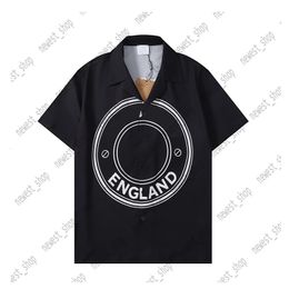 2023 Summer Mens designer casual Shirts tee luxury tshirt letter print horse t shirt turndown collar fashion womens Colour circle p309F