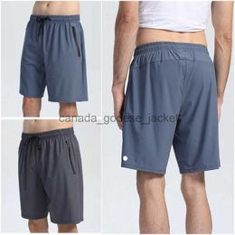 Active Sets Men's Shorts Yoga Outfit Men Pants Running Sport Loose Trainer Short Trousers Sportswear Gym Exercise Adult Fitness Wear Elastic BreathableL230915