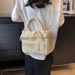 Totes Evening Bags Straw Bags Summer 2023 Women Tote Bags Designer Handbag Purse Weave Beach Shoulder Bag Fashion Vacation Female Bagblieberryeyes