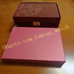 Upgrade version Box papers Wood original box Nautilus 5711 boxes gift box mens watches wooden boxes watch wristwatch309a