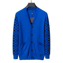 Mens Sweaters Fashion Men's Casual Cardigan Long Sleeve Sweater Men Women Letter Printing Sweaters