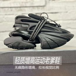 Dad Balmaiin Designer Shoes Sneaker Sports High Quality Uncle Balman Space Spaceship Thick Soles Elevated Casual Men's Women's Couple Style Top Quality